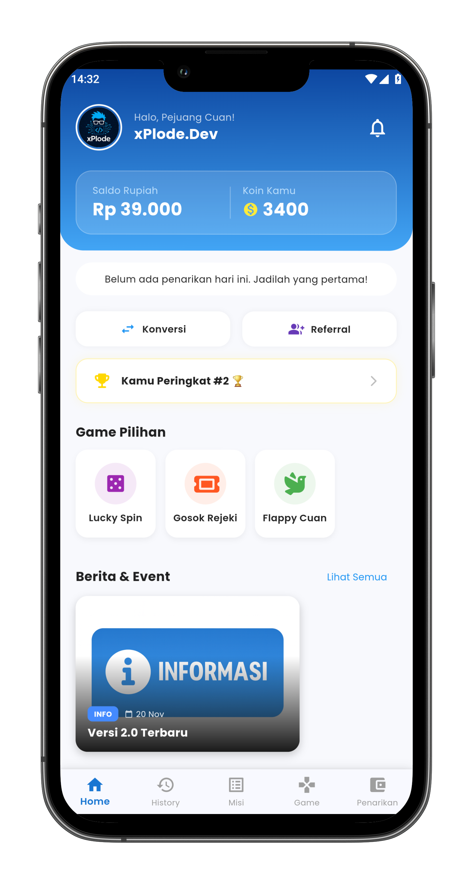 CuanKoin App Screenshot